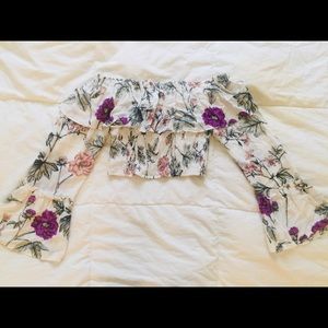 Cute Ruffle Crop Top